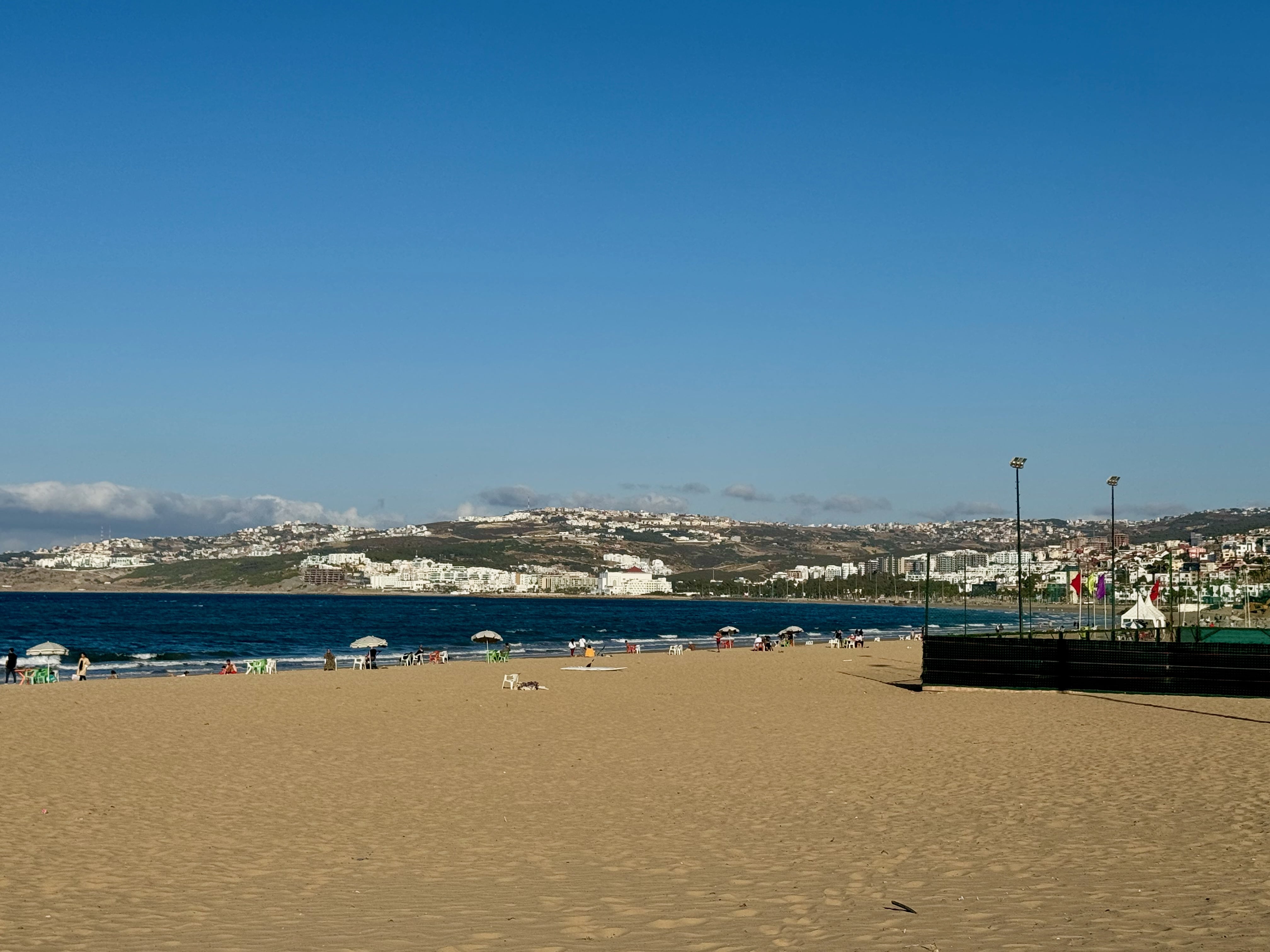 Endloser Strand von Tanger